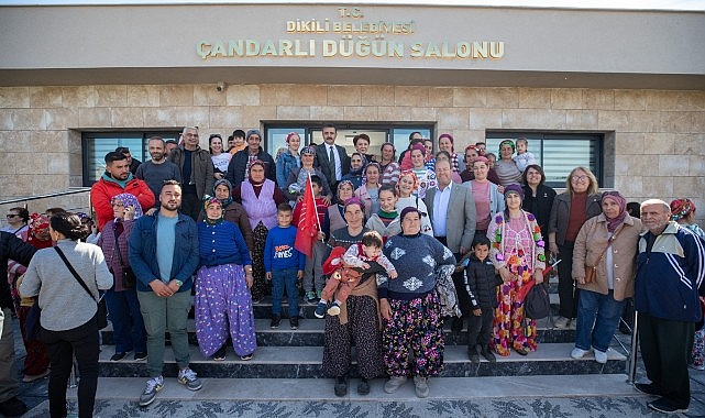 Başkan Kırgöz, Çandarlı’da Düğün Salonu açılışı gerçekleştirdi