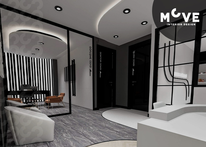 Move İç Mimarlık ile Modern Klinikler